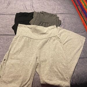 Adult Gray and Black Bottoms